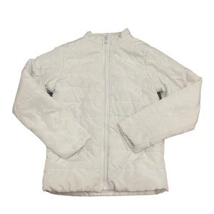 JACKSON HOLE OUTERWEAR Big Girls Waterproof Lined Puffer Jacket White 10/12